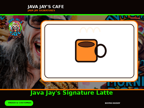 Java Jay's Signature Latte
