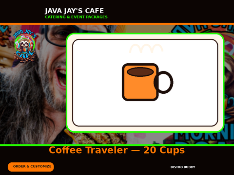 Coffee Traveler — 20 Cups