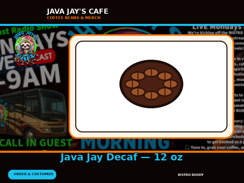 Java Jay Decaf — 12 oz