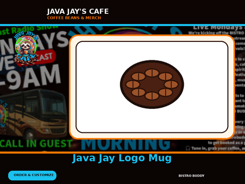 Java Jay Logo Mug