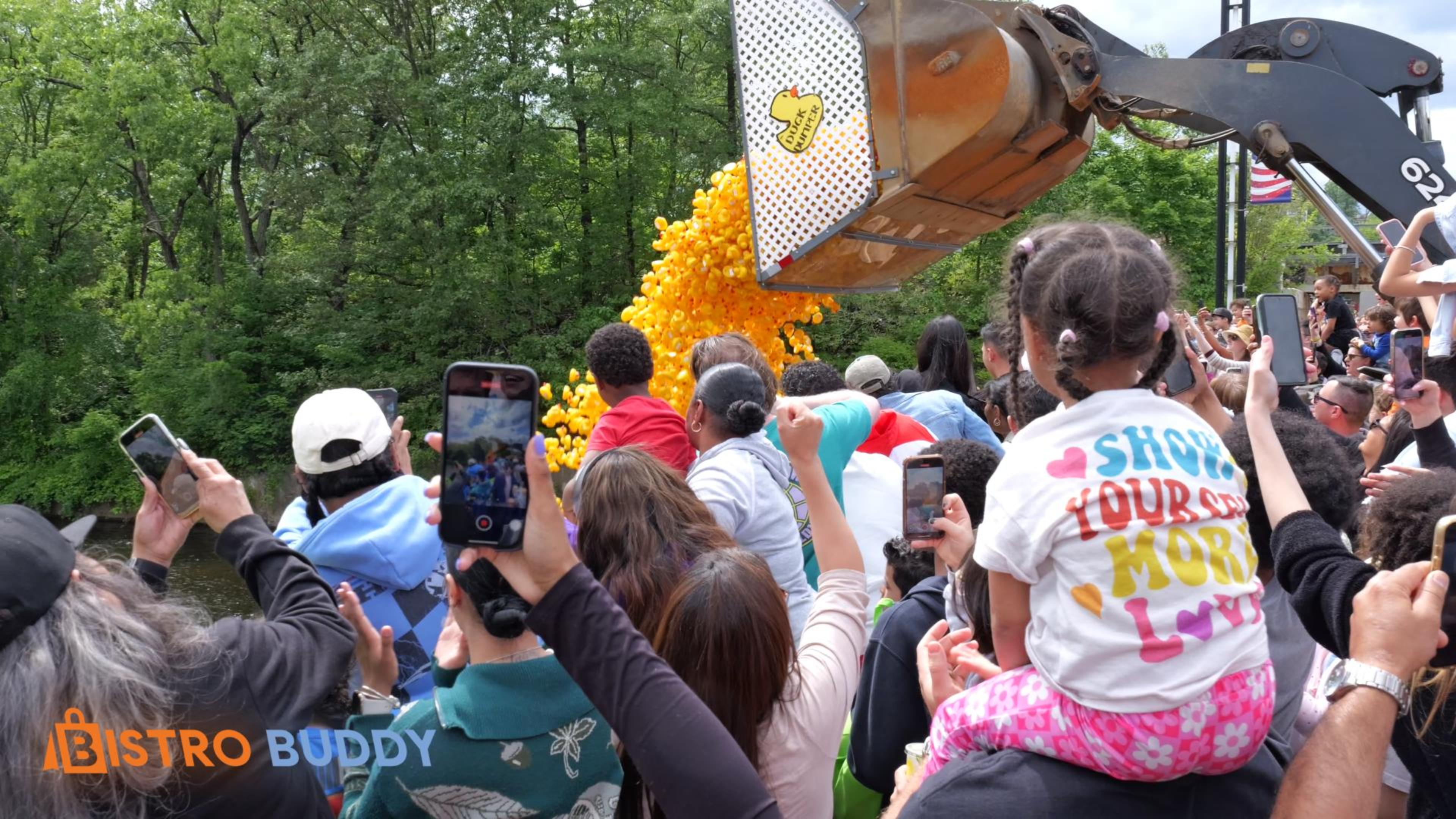 Watch Duck Day Festival 2025! See the duck race, top food trucks, live music, vendors & all the highlights in this event recap video