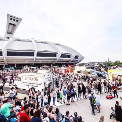 Largest Food Truck Festival Canada Montreal Food Truck Festival Les Premiers Vendredis Stade Olympique Culinary Even