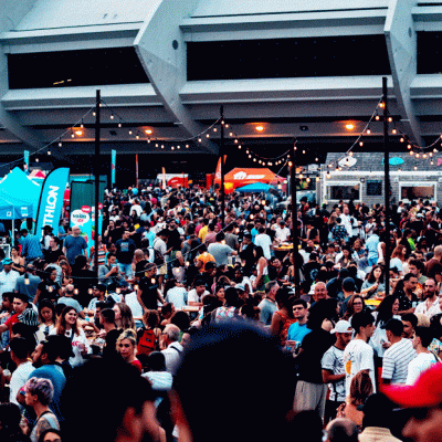 Largest Food Truck Festival Canada Montreal Food Truck Festival Les Premiers Vendredis Stade Olympique Culinary Event 3