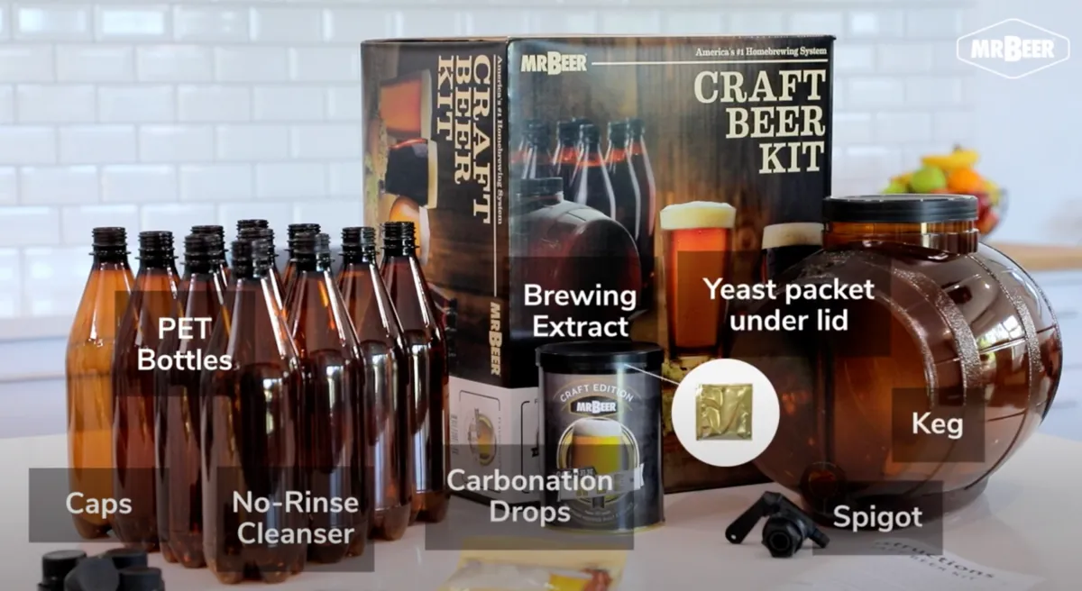 Discover Mr. Beer’s easy-to-use homebrewing kits and premium craft beer supplies. Brew your own beer at home with our expert-designed equipment and all-natural ingredients.