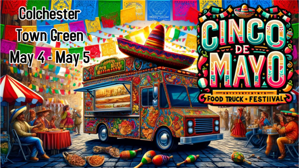 Cinco De Mayo Food Truck Festival - Colchester Town Green Connecticut - May 4 2024 - 12pm - 7pm