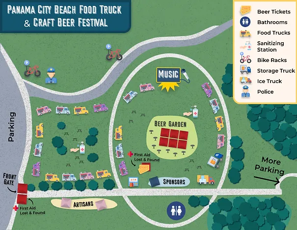 Join the Panama City Beach Food Truck & Craft Beer Festival on Feb 8-9, 2025, at Aaron Bessant Park. Enjoy 15+ food trucks, craft beer, live music, and Sunday’s BIG GAME. Kids 10 & under are free!