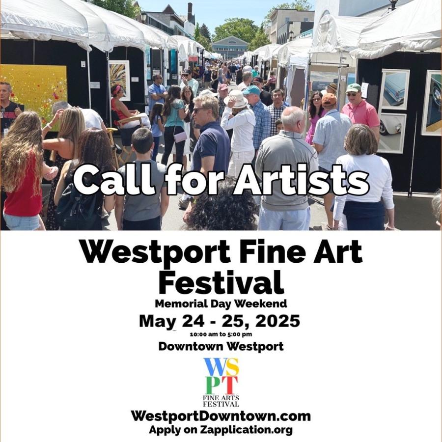 Join us for the 51st Westport Fine Arts Festival, a juried event showcasing fine arts in downtown Westport over Memorial Day weekend, May 24-25, 2025. Enjoy art, food, and local culture!