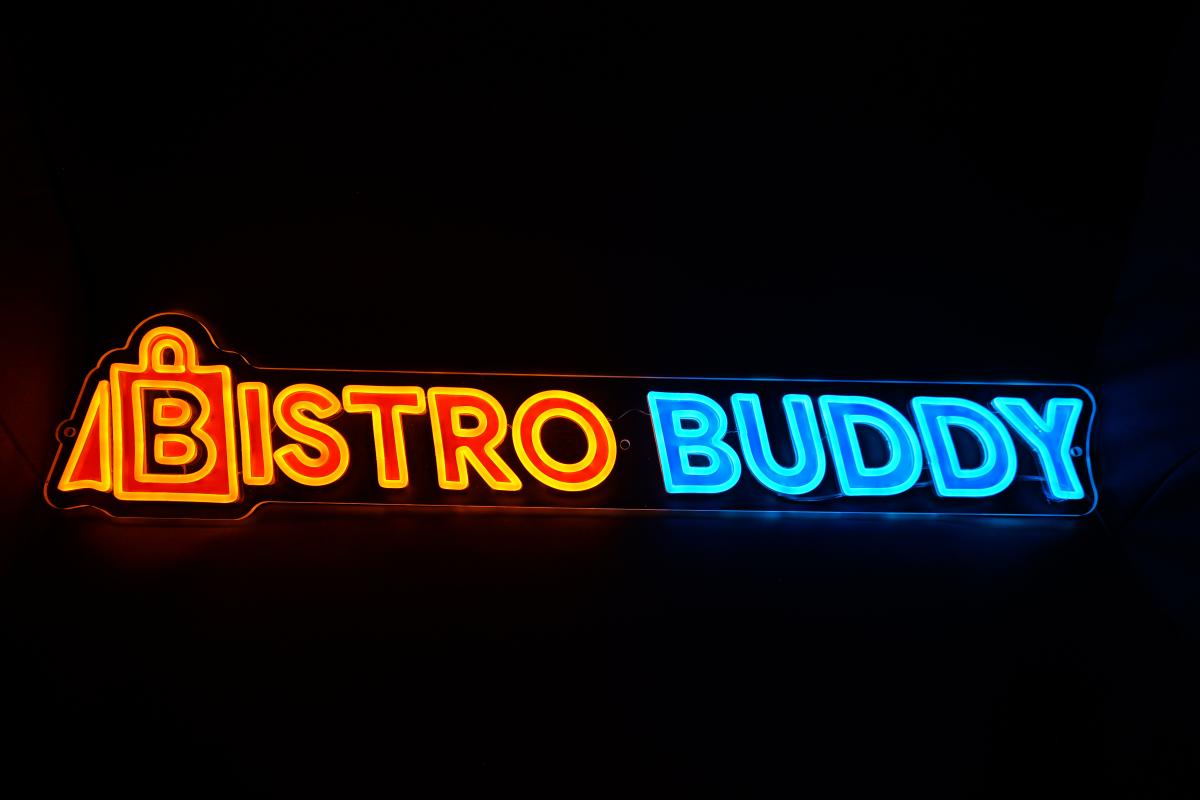 P1060825 Custom Neon Signs for Experiential Marketing – Light Up Your Brand Offer at Funny Bone Comedy Club - Hartford | Manchester, 1 | BISTRO BUDDY | Food & Drink Social Network – Food Trucks, Food Truck Festivals, Street Food Events, Gourmet Street Food, Local Food Trucks, Food Truck Catering, Farmers Markets, Craft Vendor Fairs, Artisan Markets, Brewery Events, Winery Tastings, Outdoor Dining Events, Pop-Up Shops, Small Business Showcases, Music and Food Events, Festival Catering, Mobile Kitchens, Carnival Food, Beer Gardens experiential marketing, brand activations, event signage, food truck signage, festival branding, retail pop-ups, Instagrammable signage, interactive brand experiences, neon business signs, social media engagement, immersive marketing, eye-catching neon decor, photo-worthy branding, custom LED signage,custom neon signs Create Unforgettable Experiences with Custom Neon – BISTRO BUDDY Signs Now Available!
In today’s world, standing out isn’t enough—you need to create an