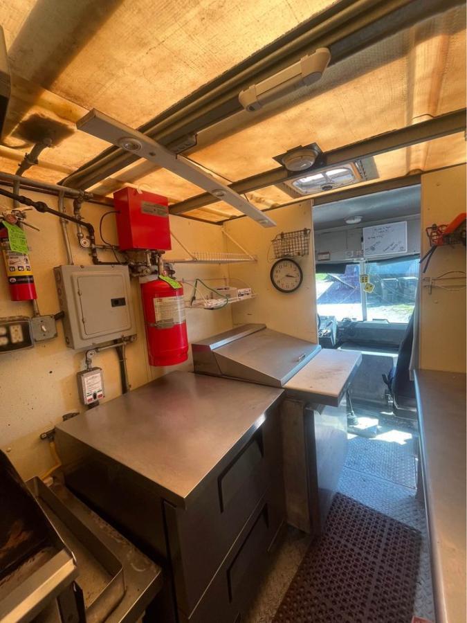 Selling a 1998 Chevrolet P30 Food Truck in Newport, RI for $25,000. Fully equipped with a 36’’ flattop grill, sandwich prep table, 3-bay sink, water heater, and more. Great running condition. 1998 Chevrolet P30 Food Truck, buy food truck, used food truck 