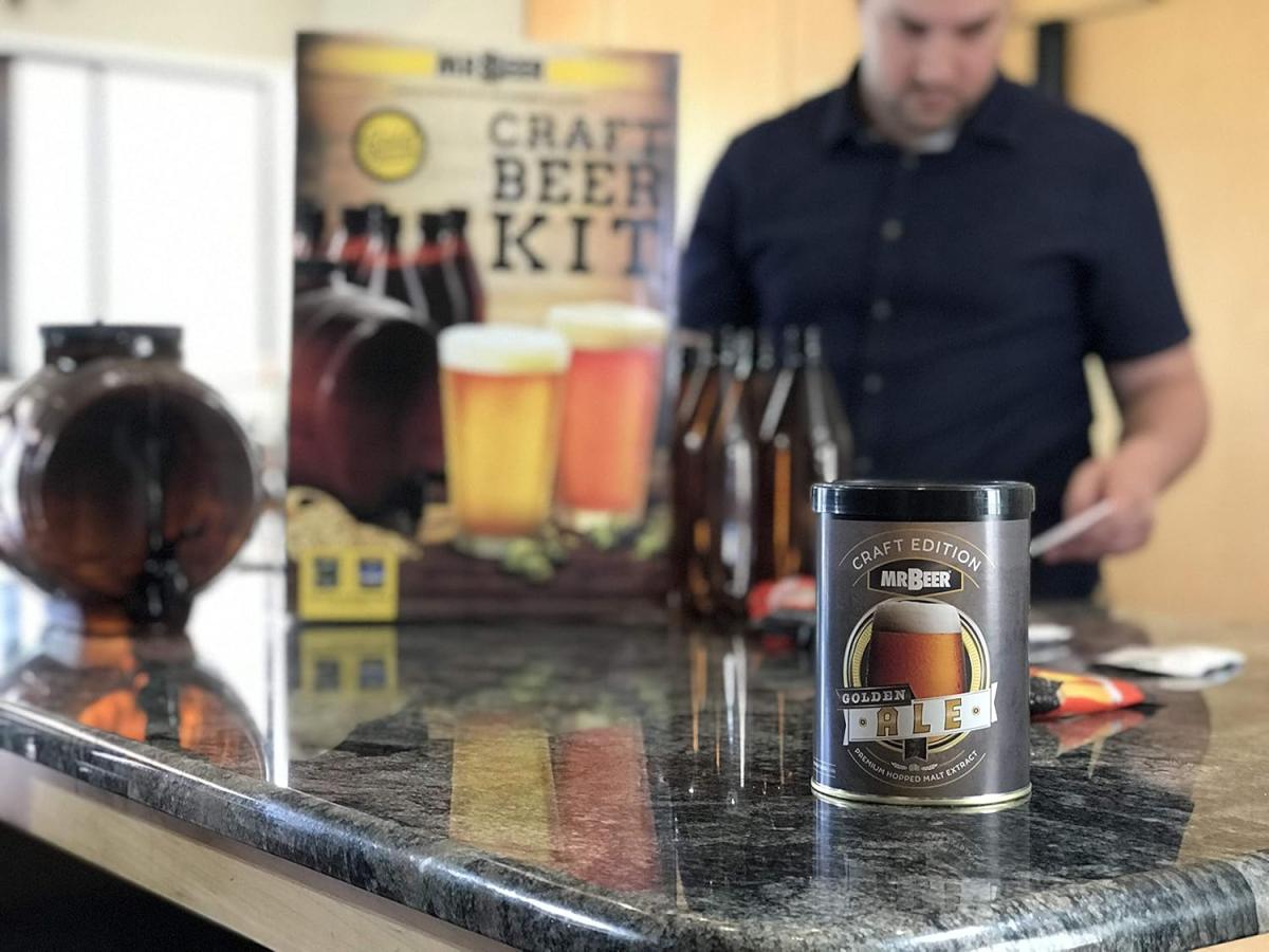 Get started with the Mr. Beer Bonus Beer Making Kit. Perfect for beginners, this homebrewing kit includes everything you need to brew delicious craft beer at home, with reusable bottles and easy-to-follow instructions.